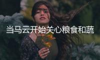当马云开始关心粮食和蔬菜